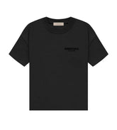 Essentials Stretch Limo Velvet Black Tee