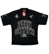 Heaven Sin Born Sinner FB Jersey Black