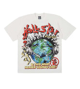 Hellstar Studios Heaven On Earth Cream Tee