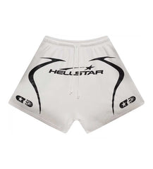 Hellstar Warm Up 7 on 7 Shorts White