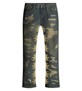 Lost Shdws Dstroy Denim Pants Bone
