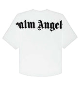 Palm Angels Classic Logo Over Tee White/Black