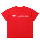 Pieces Mental Health Tee Vintage Red