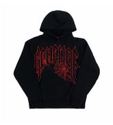 Revenge Web Cross Black Hoodie