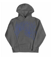 Revenge Web Cross Vintage Black Hoodie