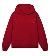 Revenge Xxxtentacion Lightning Hearbreak Hoodie Red/Red
