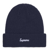 Supreme Loose Gauge Beanie Navy