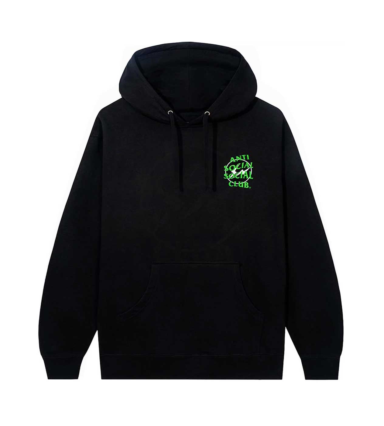 ASSC Green Fragment Precious Petals Hoodie Black
