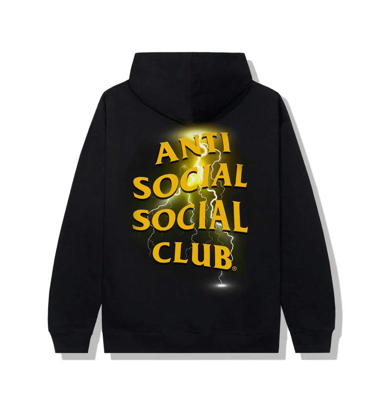 ASSC Lightning Twisted Black/Yellow Hoodie