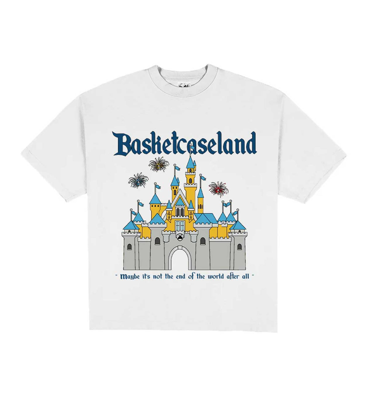 Basketcase Basketcaseland Tee White