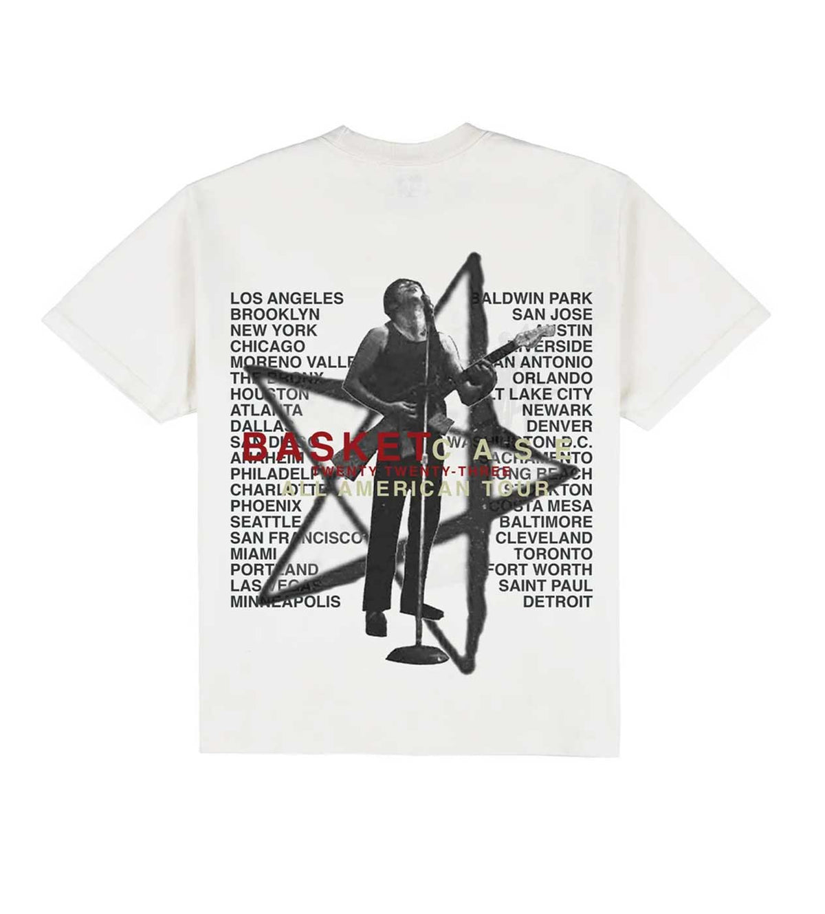 Basketcase Gabriel Is A Star Tee White