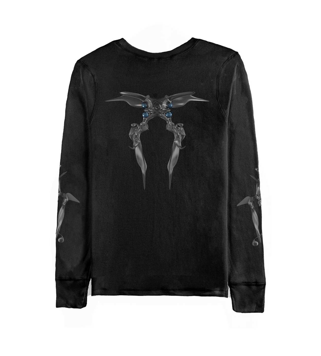 Basketcase HYO Thermal Long Sleeve Tee Black