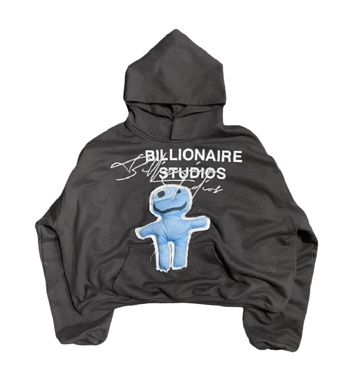 Billionaire Studios Bluto Bull Grey Hoodie