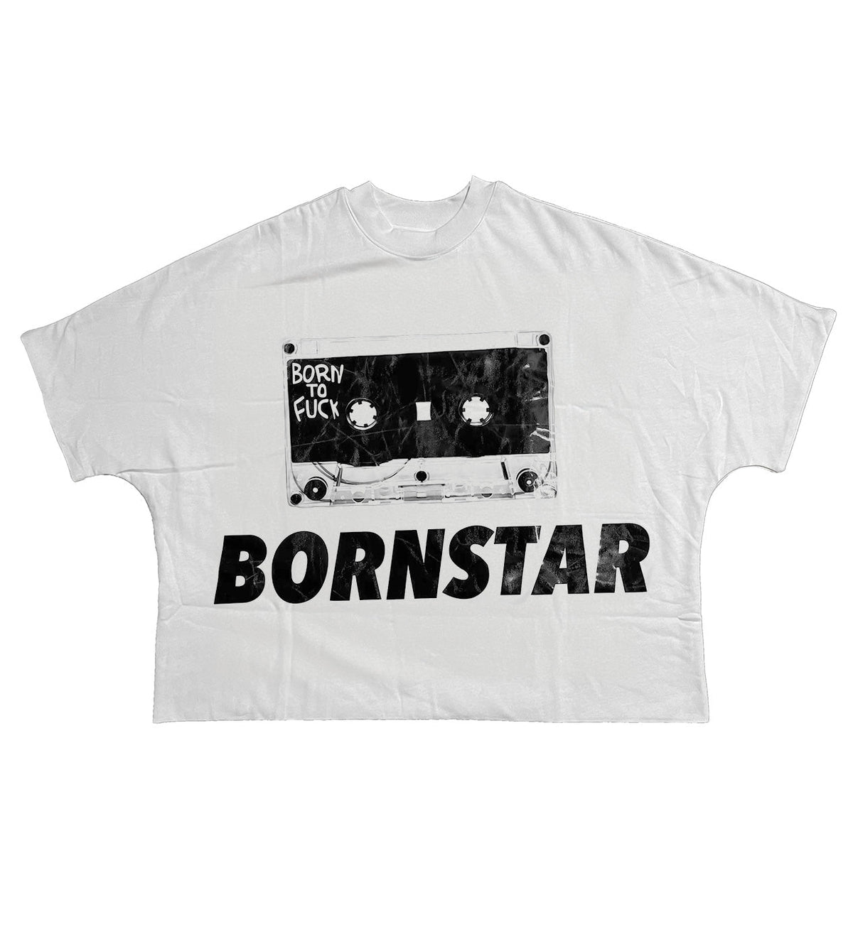 Billionaire Studios Bornstar Tape Tee White