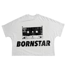 Billionaire Studios Bornstar Tape Tee White