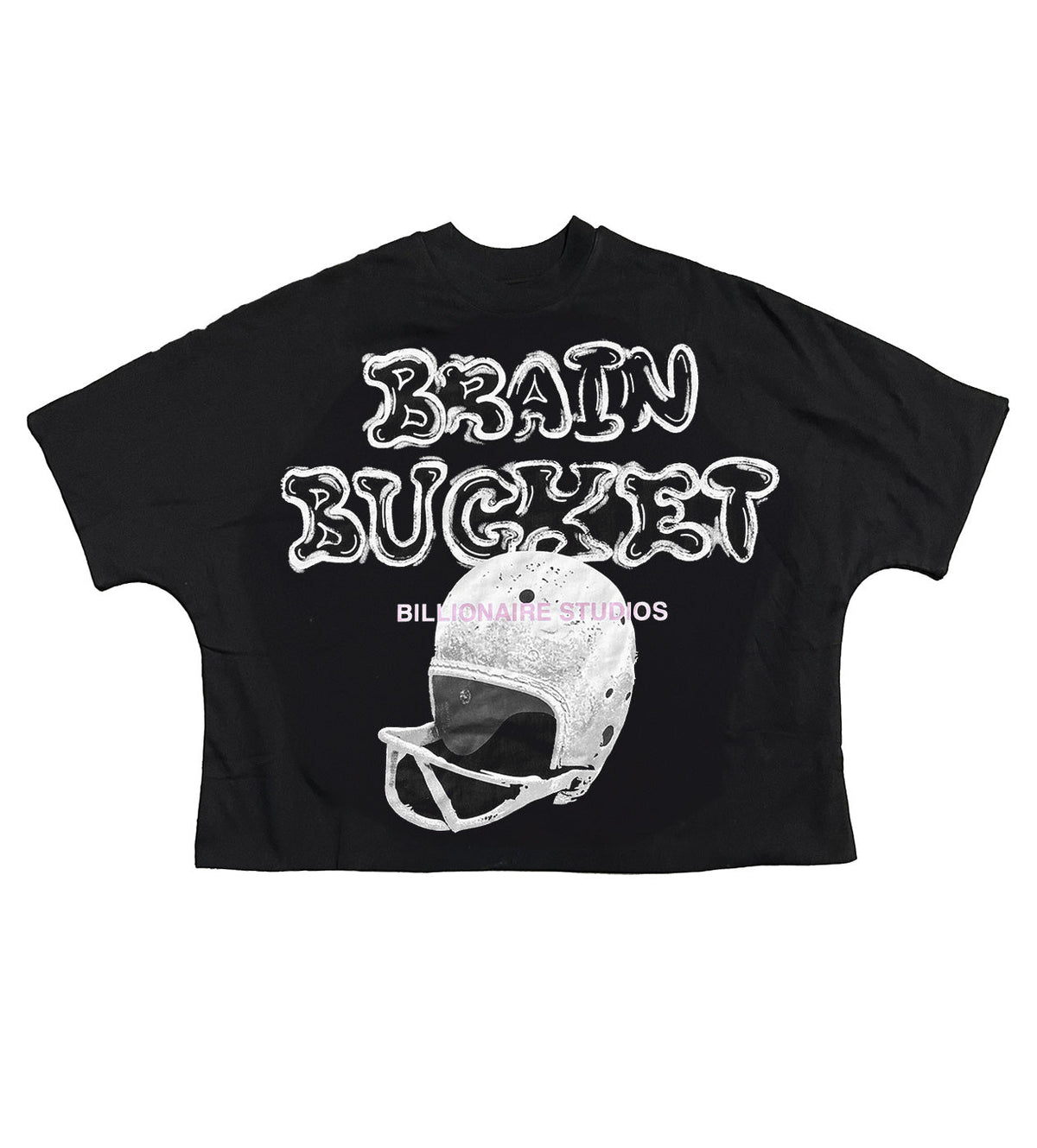 Billionaire Studios Brain Bucket Black Tee