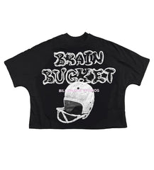 Billionaire Studios Brain Bucket Black Tee