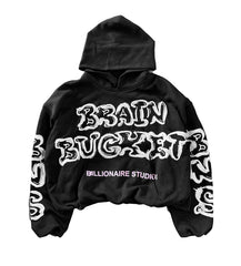 Billionaire Studios Brain Bucket Black Hoodie