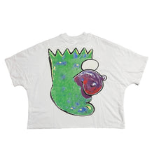 Billionaire Studios Hypno Eggplant White Tee