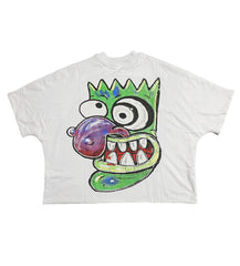 Billionaire Studios Hypno Eggplant White Tee
