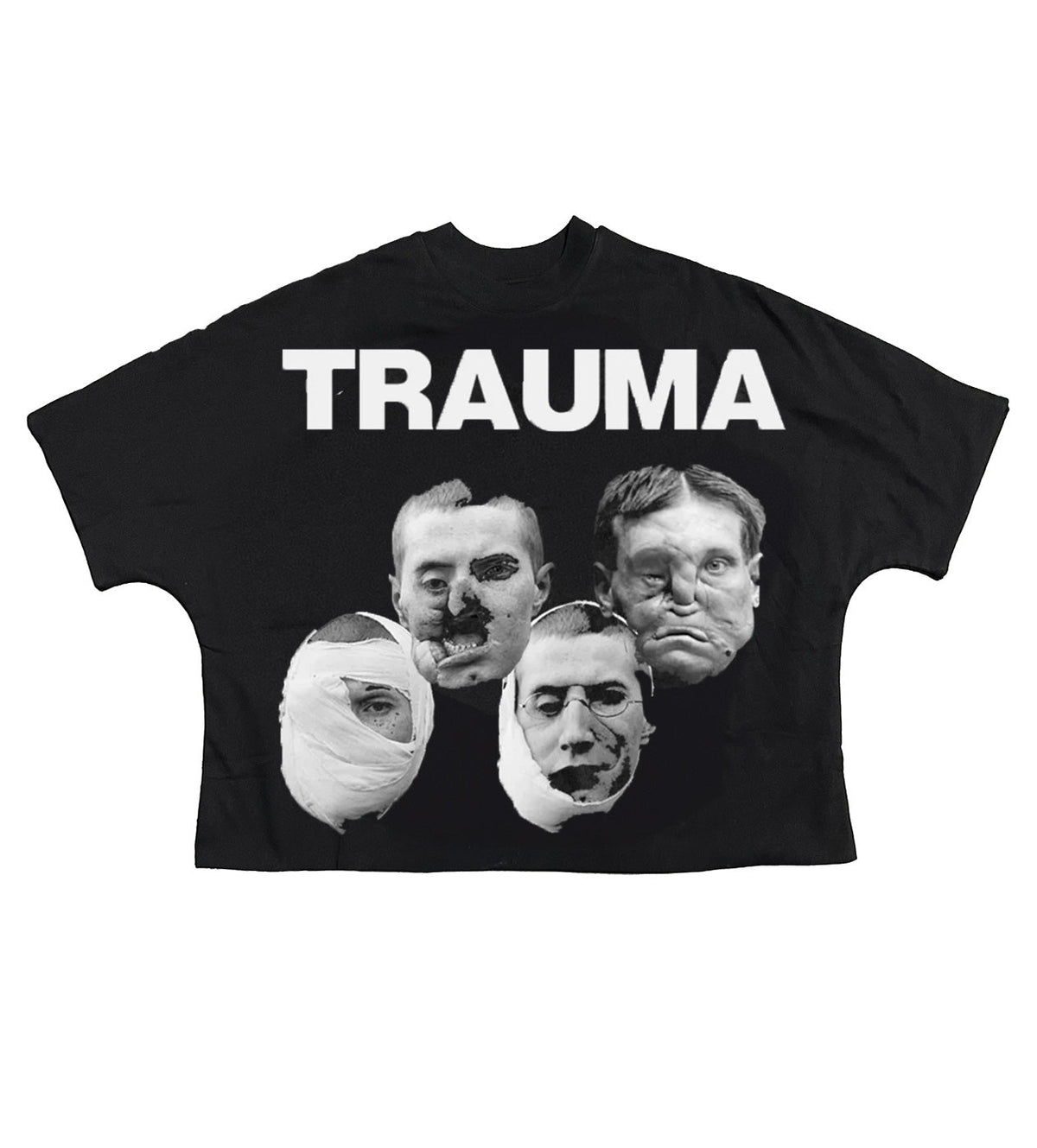 Billionaire Studios Trauma Head Black Tee