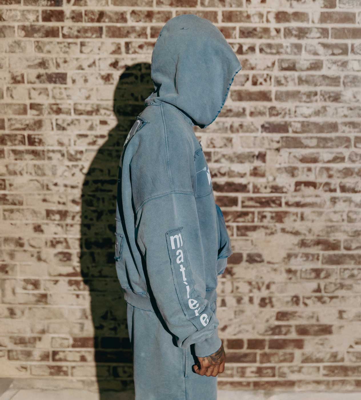 Matiere De Desirs Encore Hoodie Blue