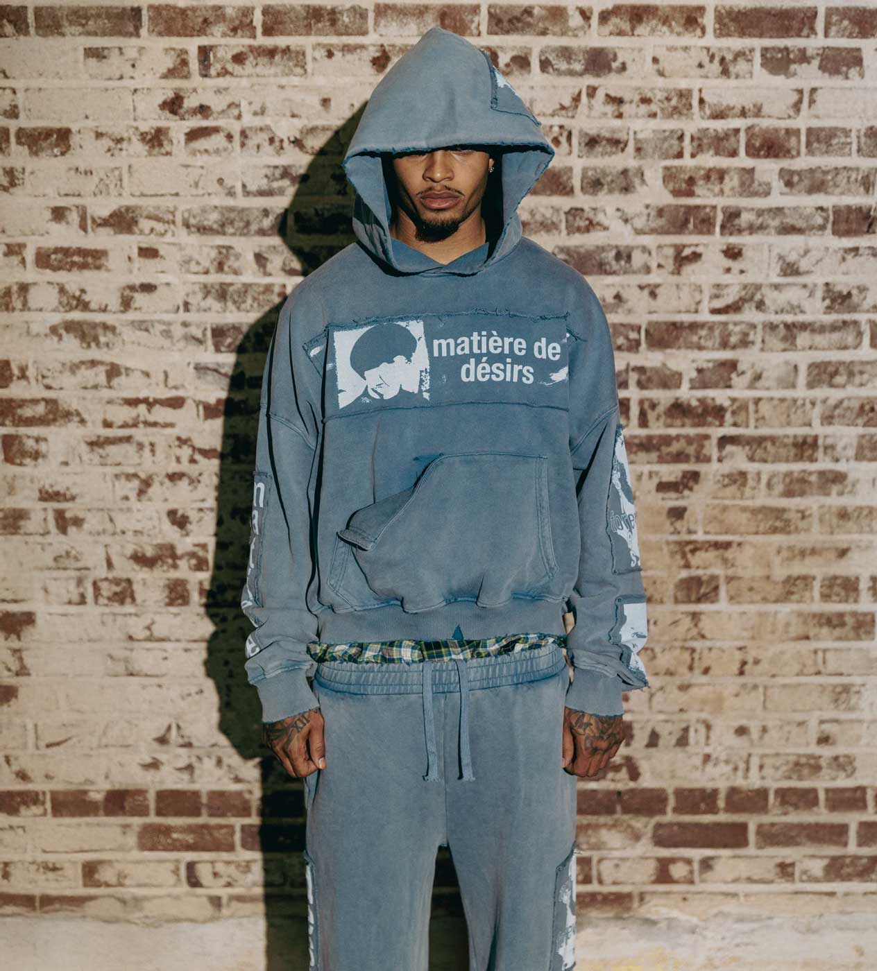 Matiere De Desirs Encore Hoodie Blue