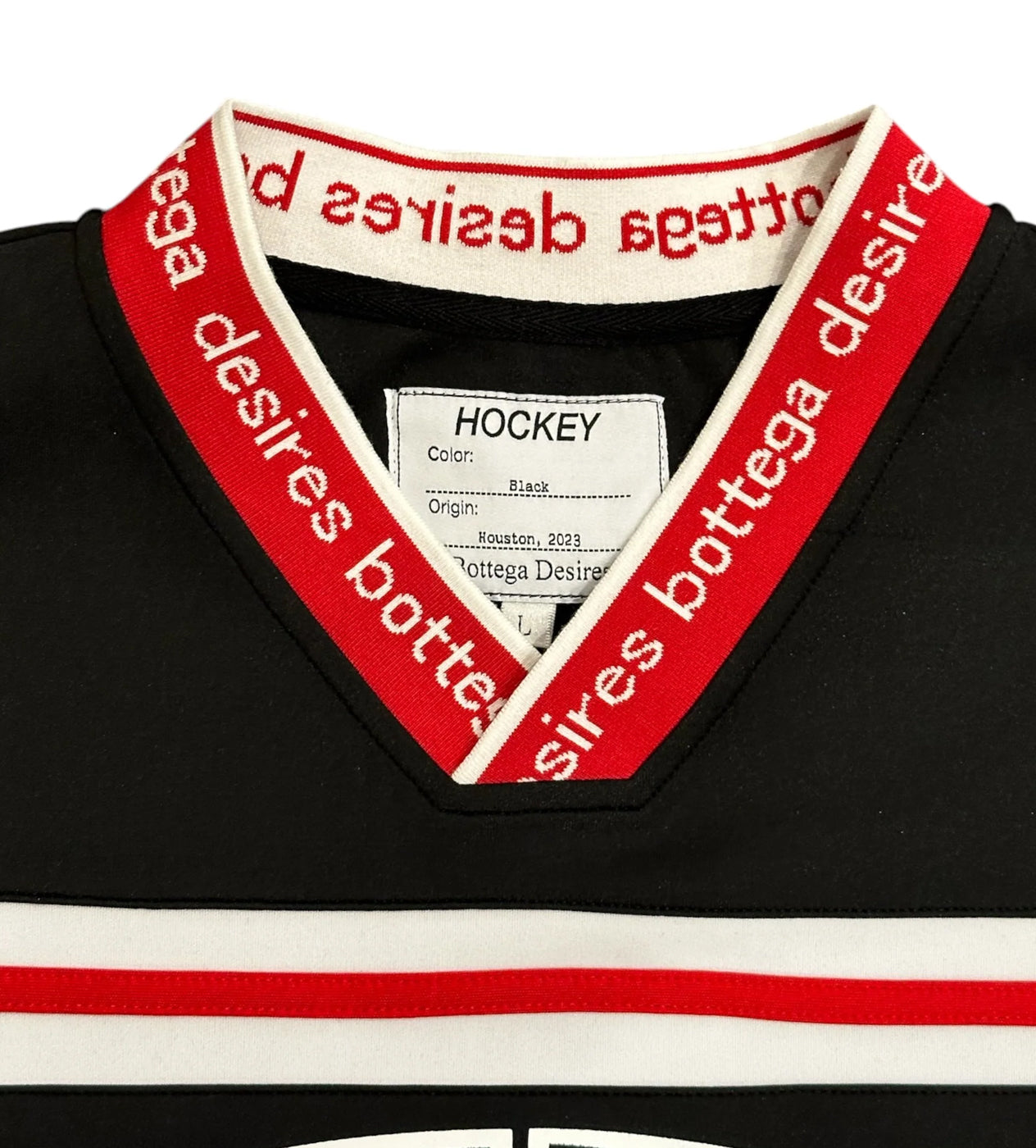 Bottega Desires Hockey Jersey Black