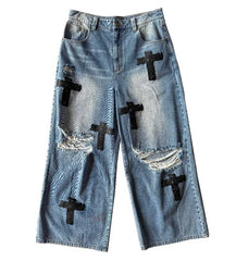 Bottega Desires Holy Grail Denim Pants Blue