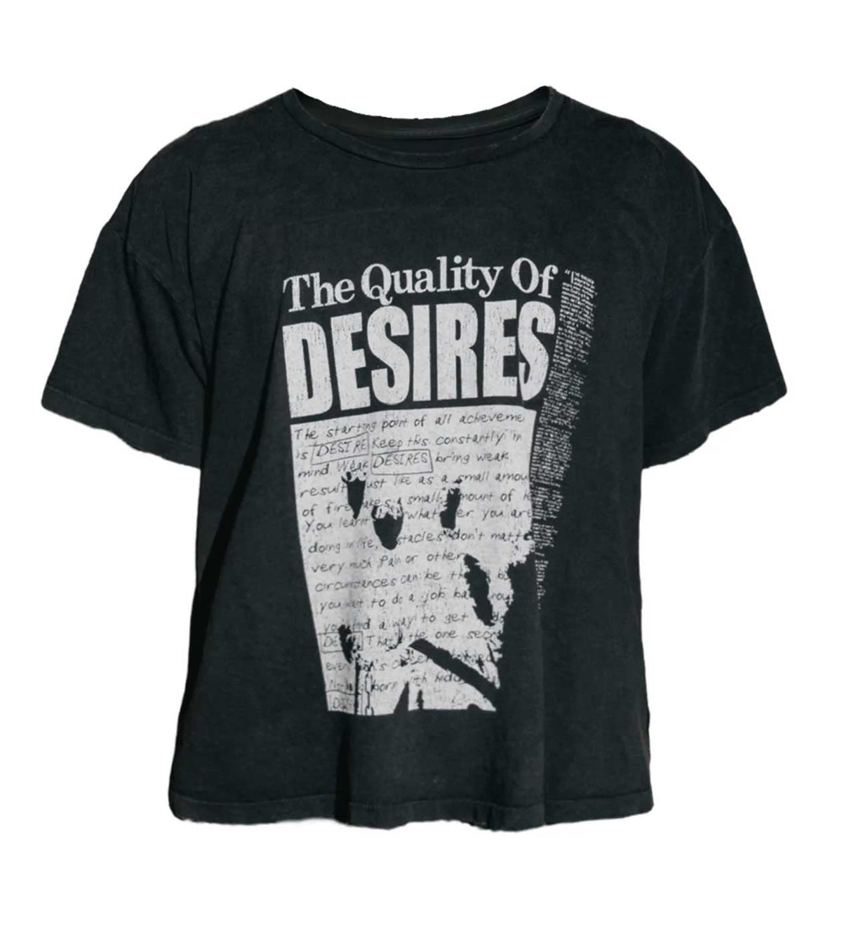 Matiere De Desirs Quality of Desires Tee Black