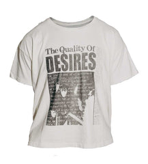 Matiere De Desirs Quality of Desires Tee White
