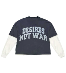Bottega Desires War L/S Thermal Tee Navy