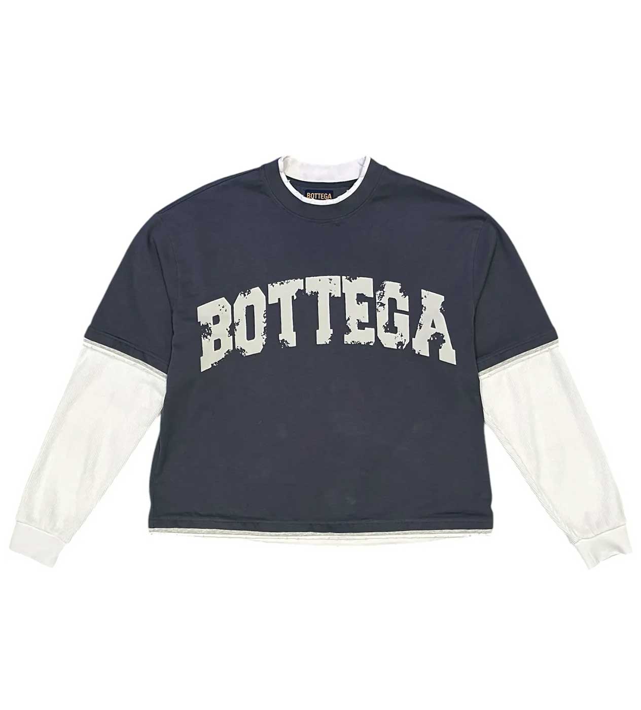 Bottega Desires War L/S Thermal Tee Navy