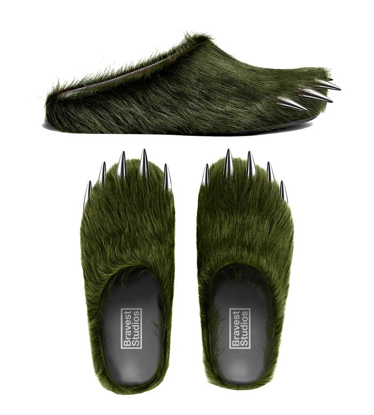 Bravest Studios Bear Claw Mule Green