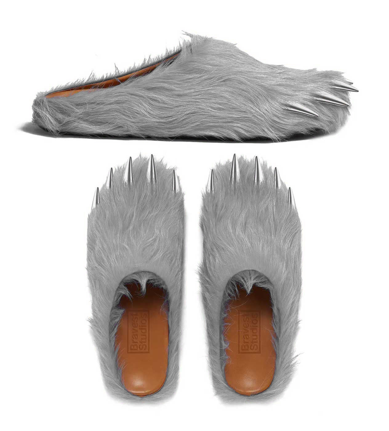Bravest Studios Bear Claw Mule Grey
