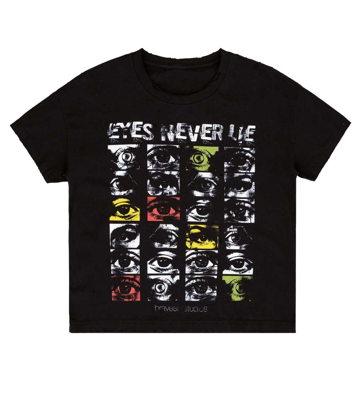 Bravest Studios Eyes Vintage Tee Black