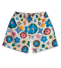 Bravest Studios Flower Shorts Cream