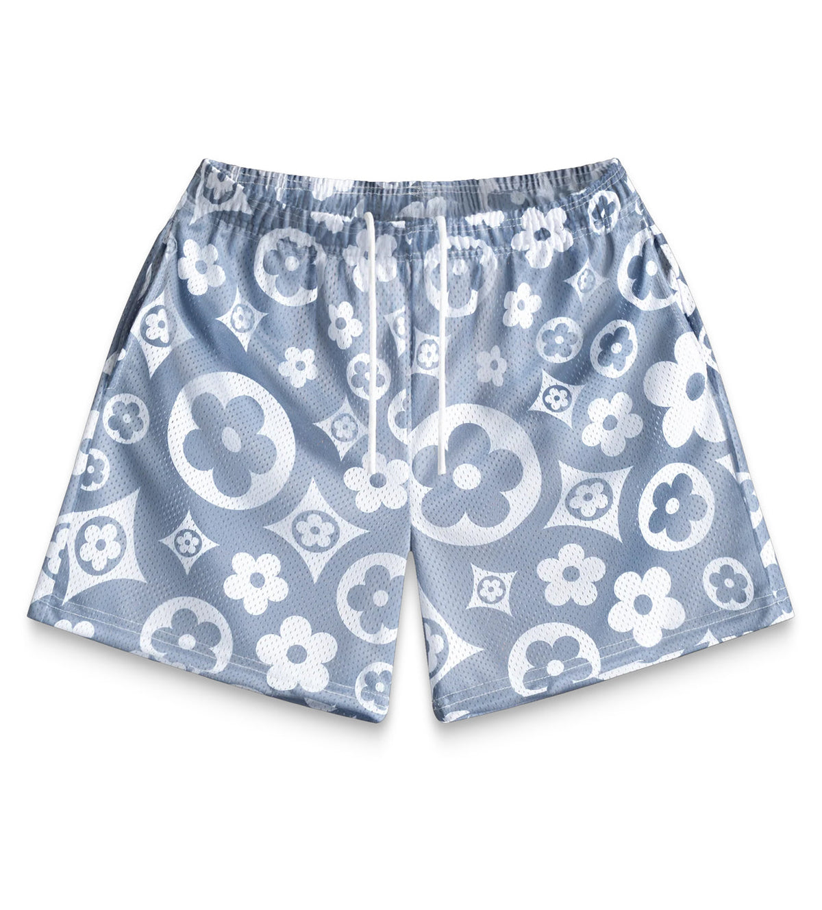 Bravest Studios Flower Shorts Grey