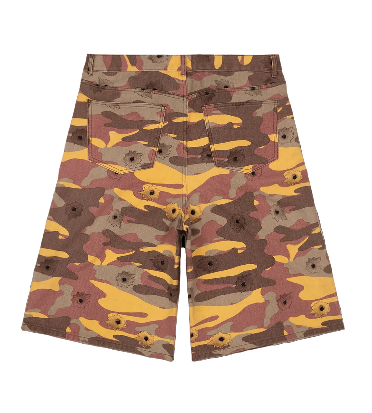 Bravest Studios Paris Camo Jort Maroon