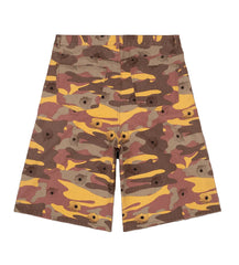 Bravest Studios Paris Camo Jort Maroon