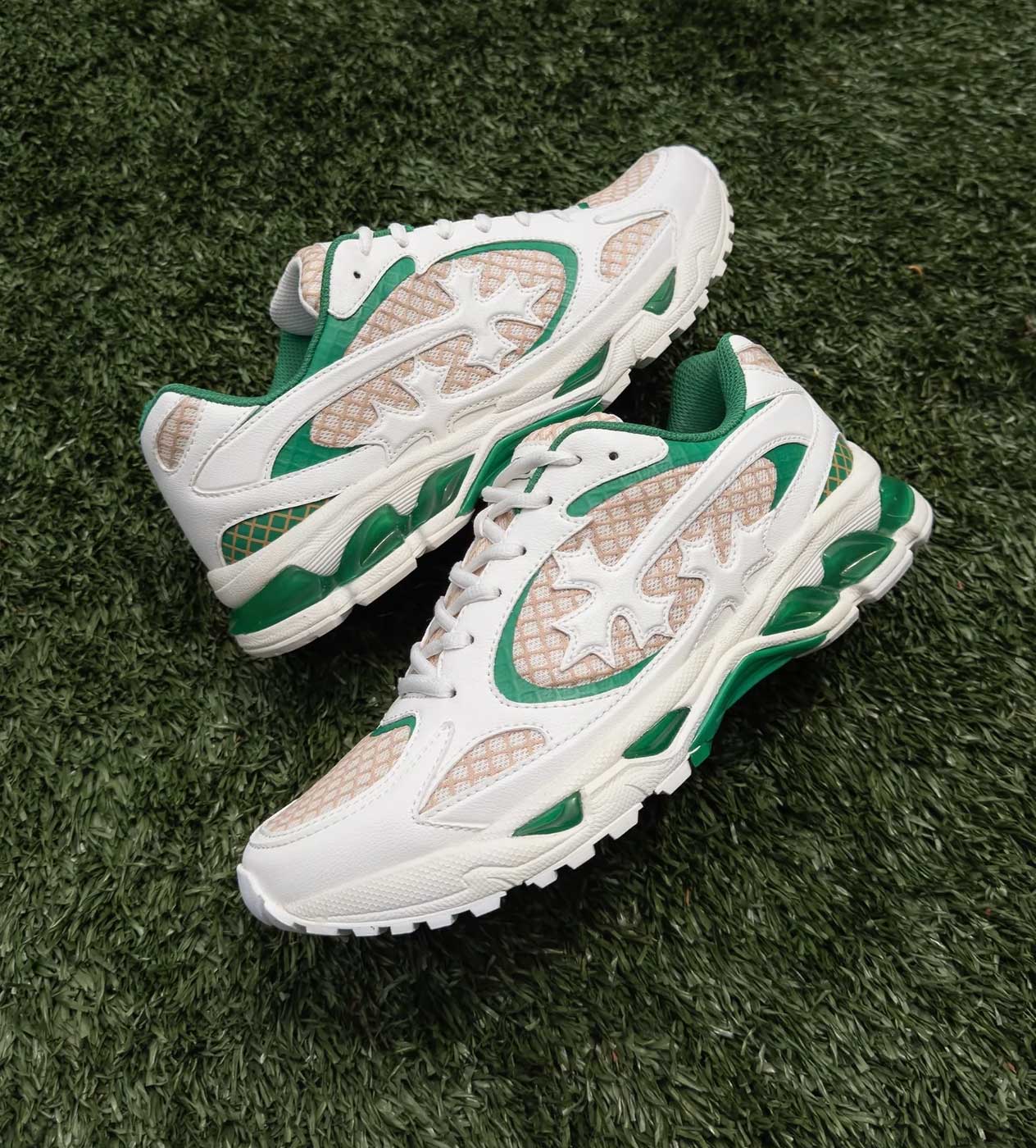 Bravest Studios Spring Green Kross Kountry Runner