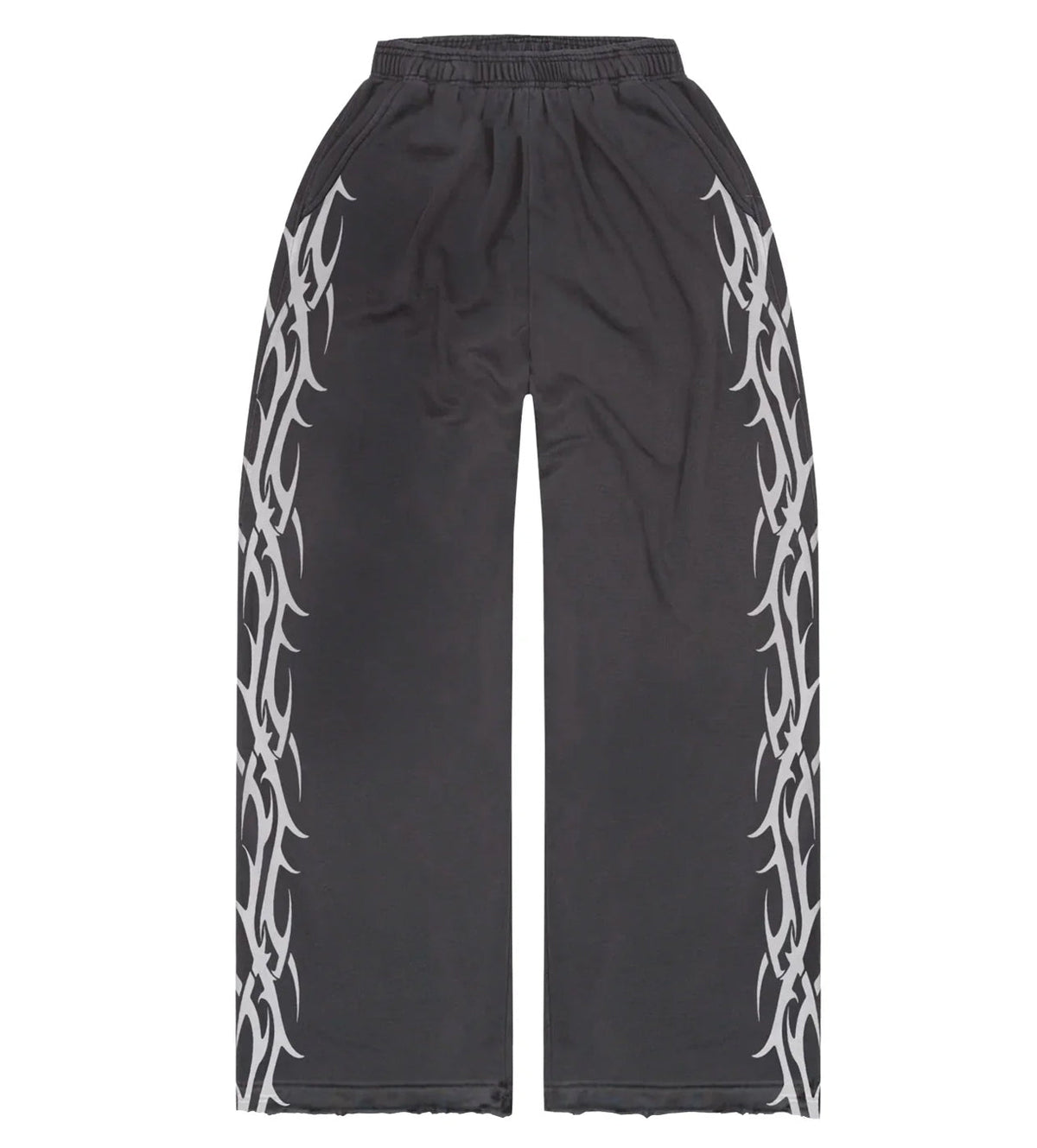 Bravest Studios Tribal Baggy Denim Sweatpants Black