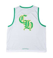 Chrome Hearts Green Reversible Mesh Basketball Jersey