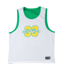 Chrome Hearts Green Reversible Mesh Basketball Jersey