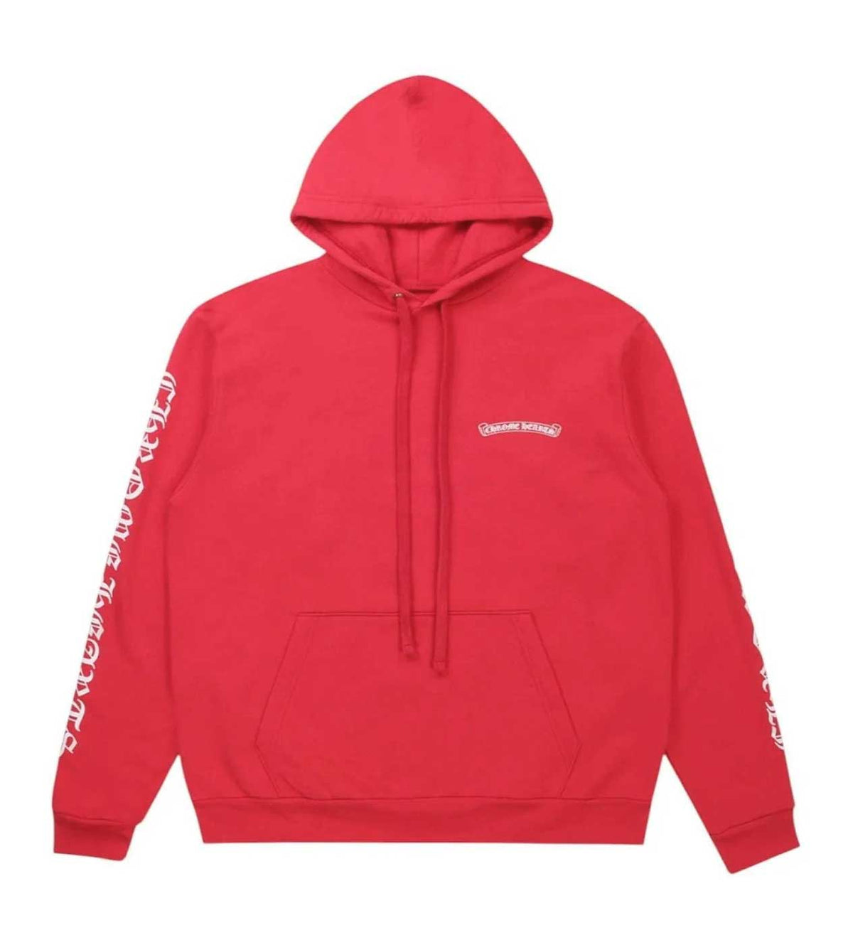 Chrome Hearts Scroll Hoodie Red