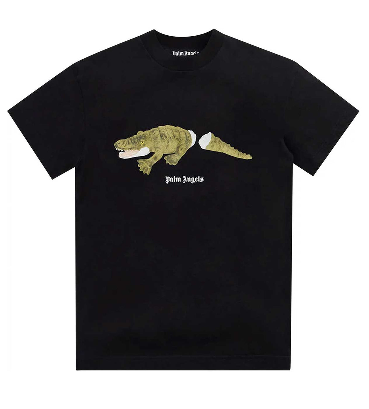 Palm Angels Croco Tee Black