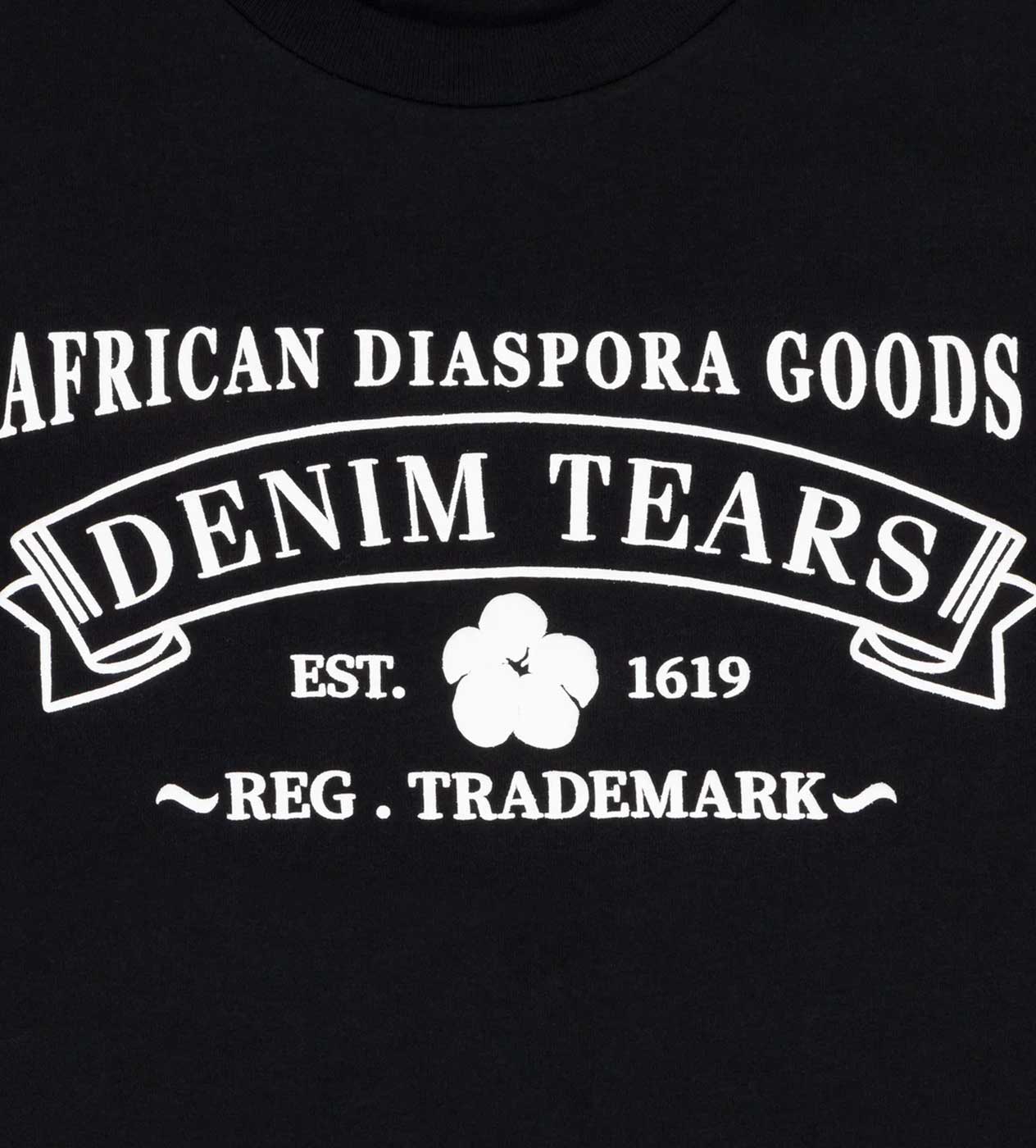 Denim Tears ADG Black Tee
