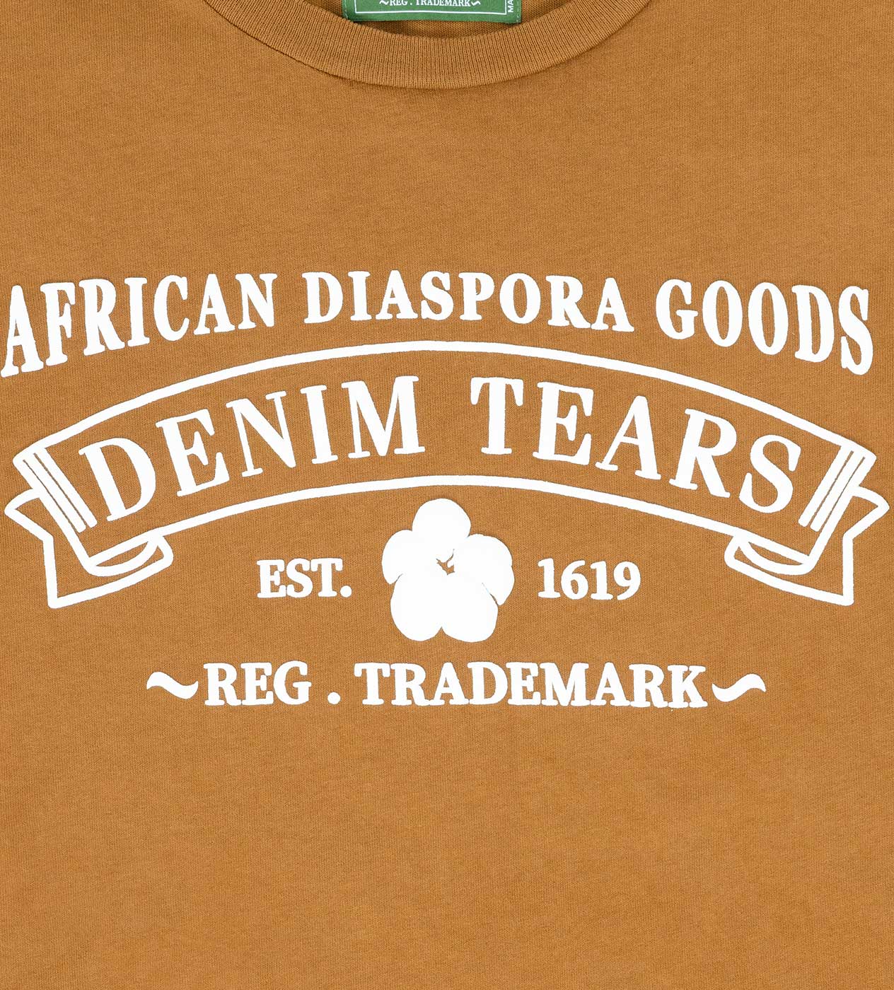 Denim Tears ADG Brown Tee