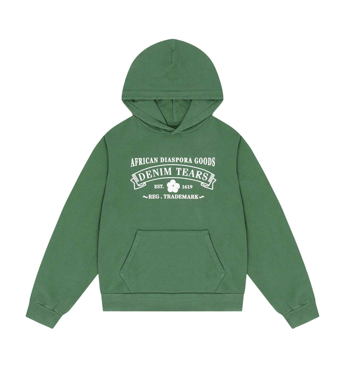 Denim Tears ADG Vintage Green Hoodie