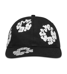 Denim Tears Cotton Wreath Dyed Cap Black